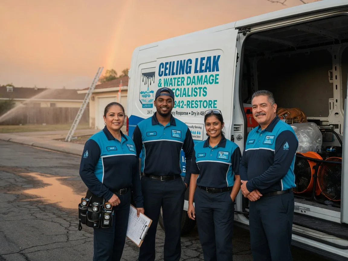 Ceiling Leak Cleanup company in Preston, WA